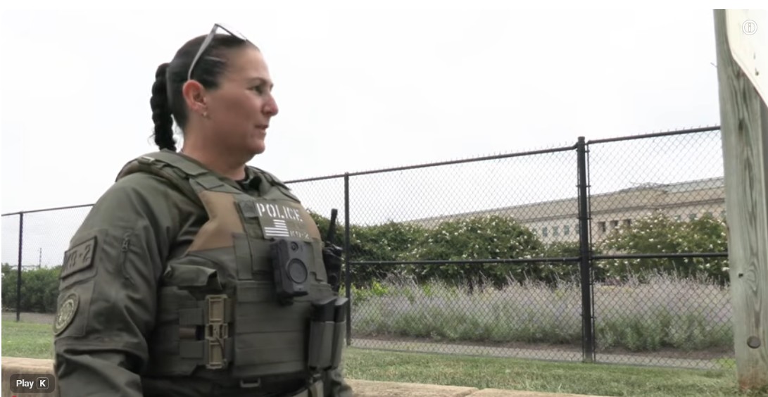 Video Thumbnail - Pentagon Police - New Explosion Detection K-9 Unit